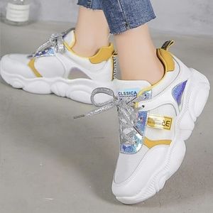 Shein lace up front chunky trainers